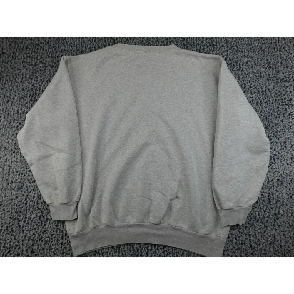 Polo Ralph Lauren Crewneck Sweatshirt Mens XL Gray Embroidered Pony Cotton Blend